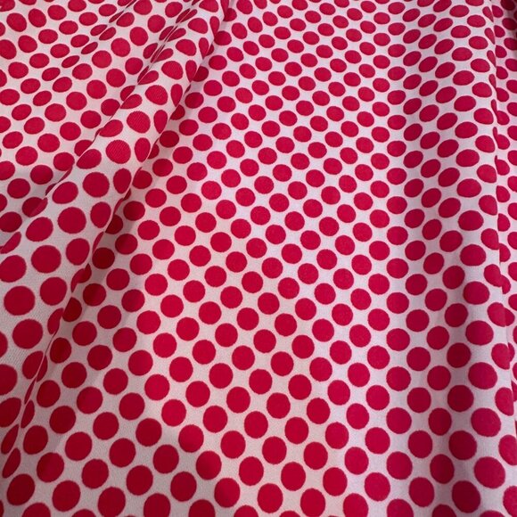 I LE SIZE 10 PINK POLKA DOT WOMENS DRESS NEW - Picture 3 of 9